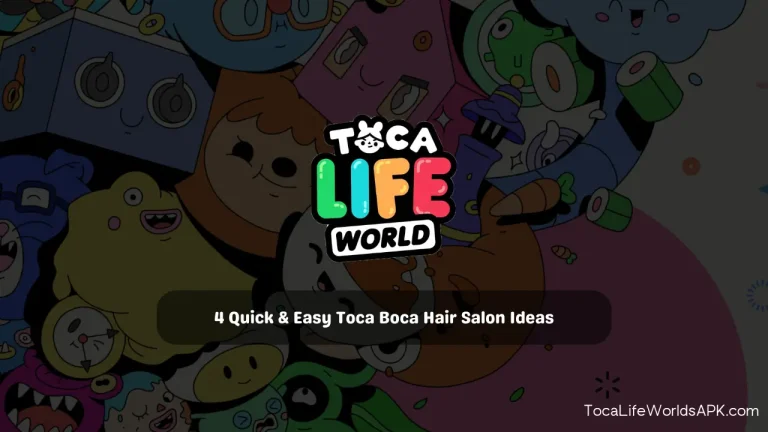 4 Quick & Easy Toca Boca Hair Salon Ideas