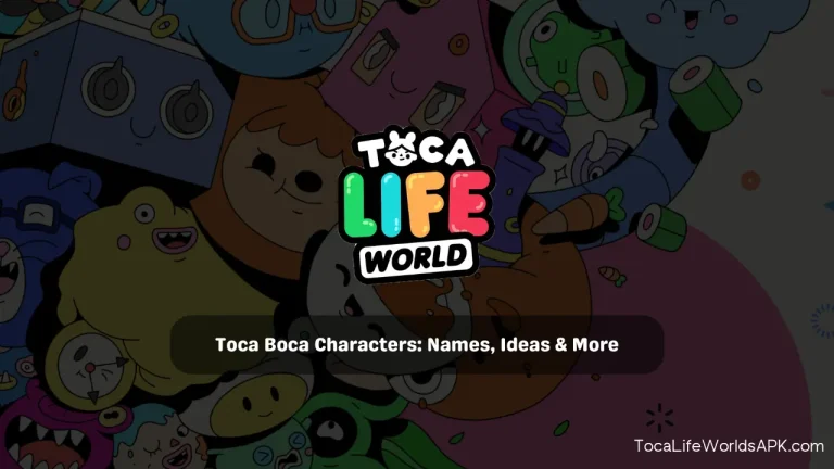 Toca Boca Characters: Names, Ideas & More